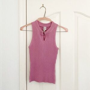Vintage HeartSoul Pink Sleeveless Knit Top